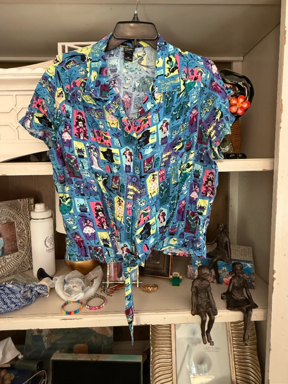 Disney Parks Her Universe XL Haunted mansion blouse - Picture 2 of 5